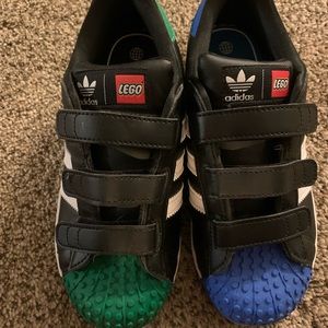 Adidas Lego Superstar Shoes- Kids Youth Size: 3